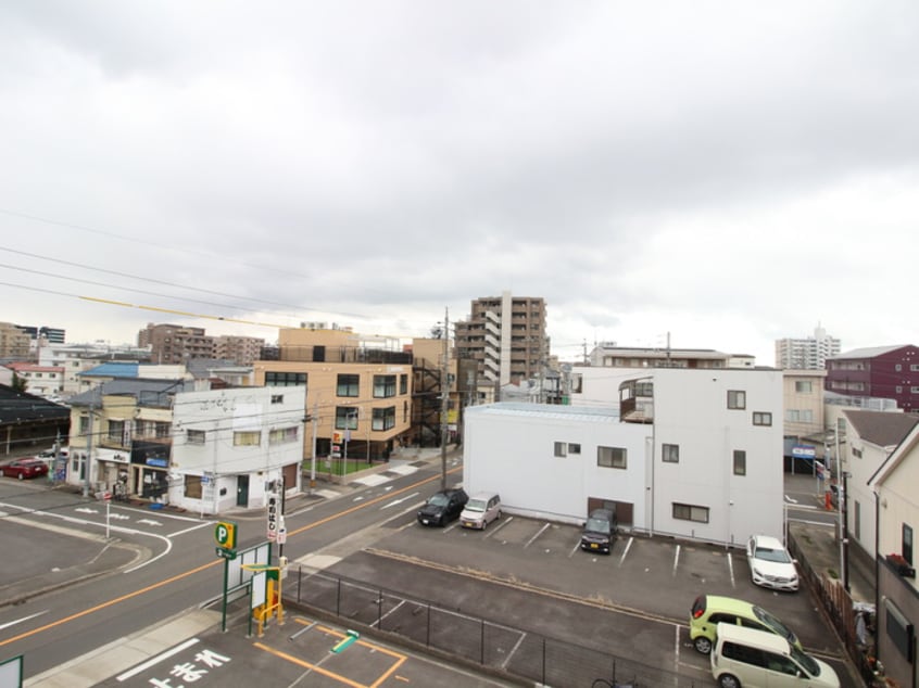 室内からの展望 山田ビル