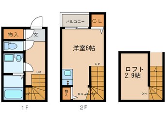 間取図 ルークス名古屋