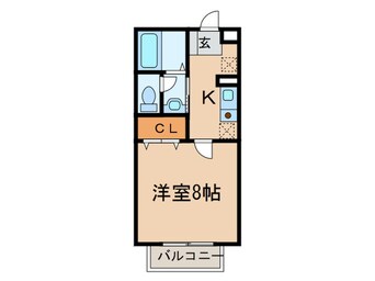 間取図 ソレイユ山の手