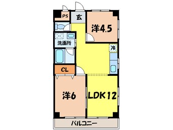 間取図 第３フクマルビル