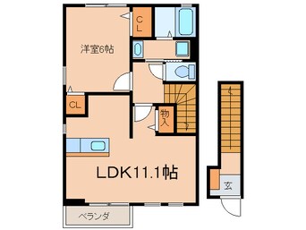 間取図 ファンタジアＡ