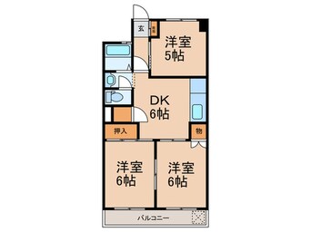 間取図 藤和マンション