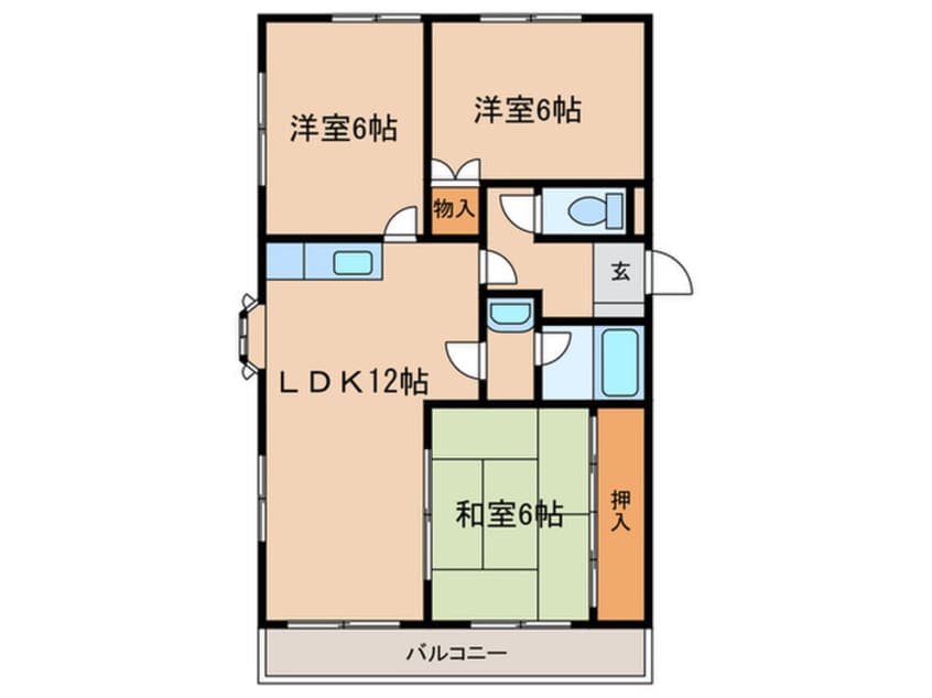 間取図 マンション菅沼