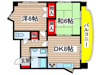 間取図 レインボー尾頭橋２