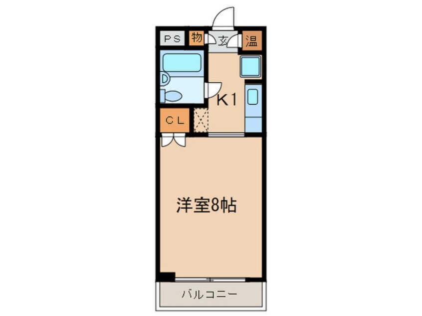 間取図 プレズ名古屋田代Ⅰ