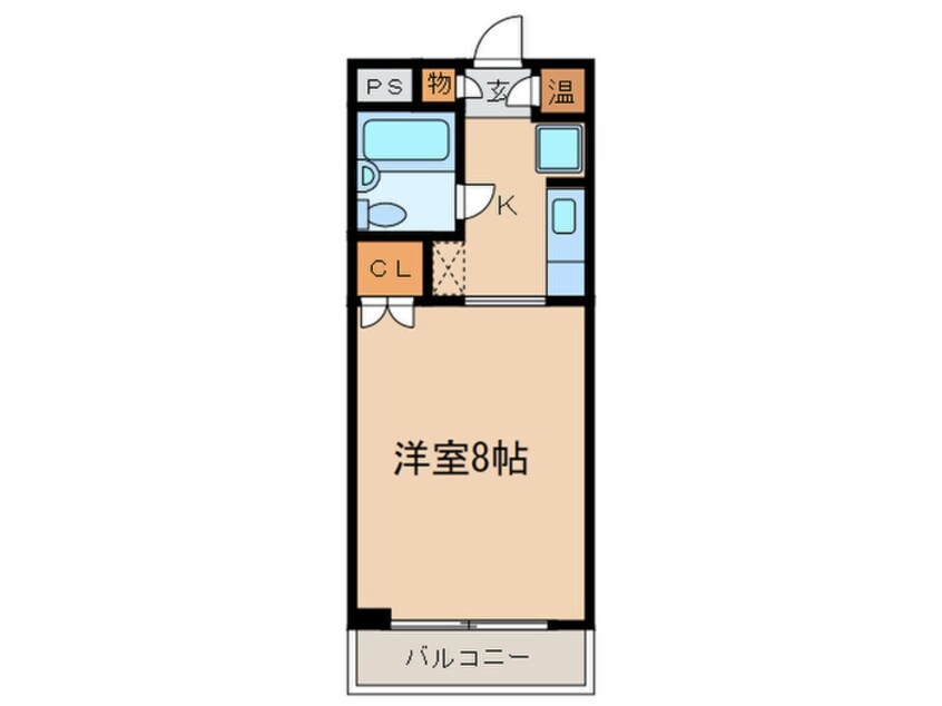 間取図 プレズ名古屋田代Ⅰ