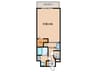 S-RESIDENCE安城adorable 1Kの間取り
