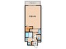 S-RESIDENCE安城adorable 1Kの間取り