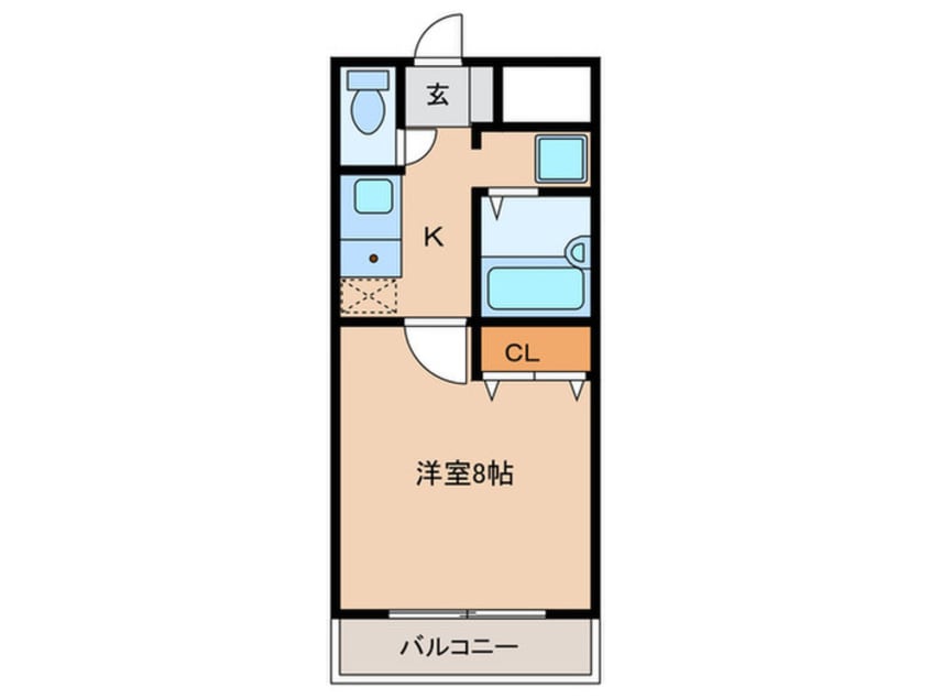 間取図 プレズ名古屋田代Ⅱ