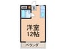 コ－ポセツダ第一 1Rの間取り