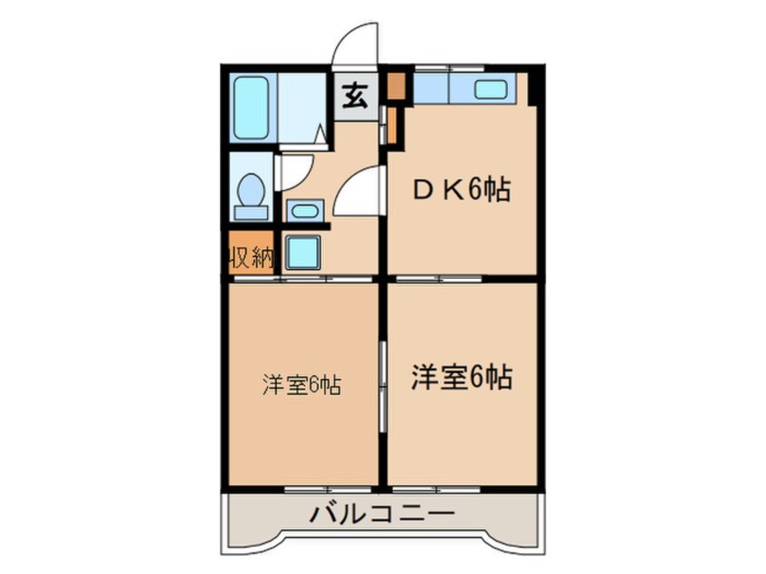 間取図 KFビル