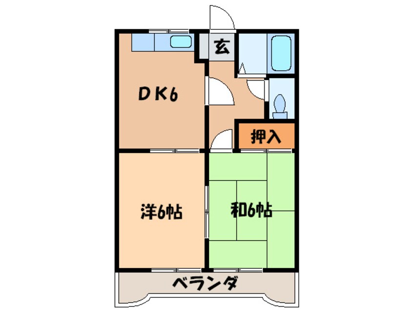 間取図 KFビル