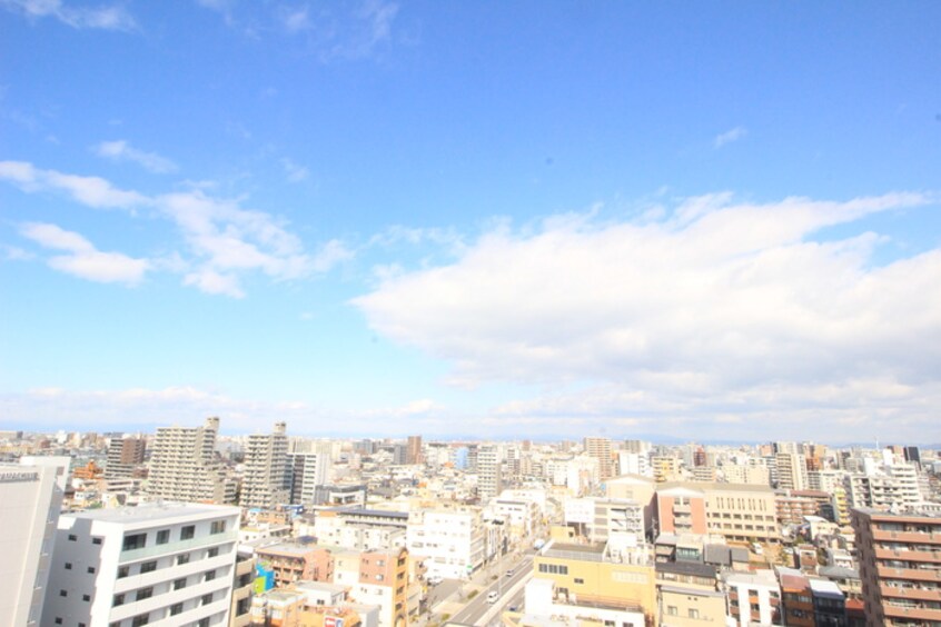 室内からの展望 ﾌｧｽﾃｰﾄ名古屋駅前ﾄﾞﾘｰﾑ(1406)