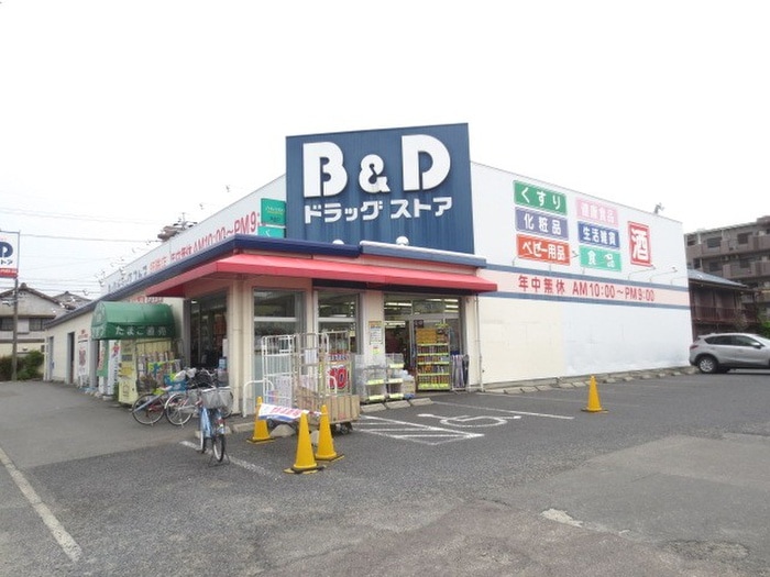 B&D　ドラッグストア　師勝店(ドラッグストア)まで300m グリ－ンヒル・イトウ