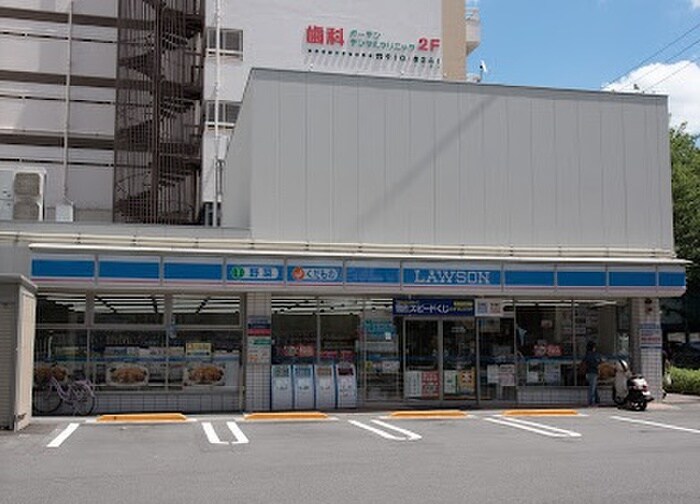 ローソン名鉄清水駅前店(コンビニ)まで500m ハッピーヒル