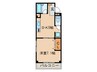 マンション３８５ 1DKの間取り
