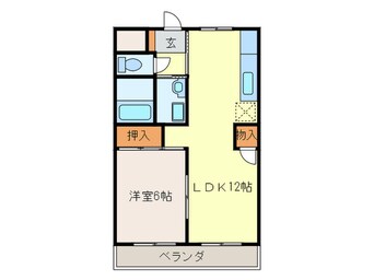 間取図 サウスヒルイケダ