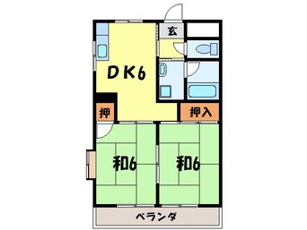 間取図 サウスヒルイケダ