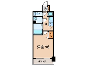 間取図 プレサンス金山デュアル（1001）