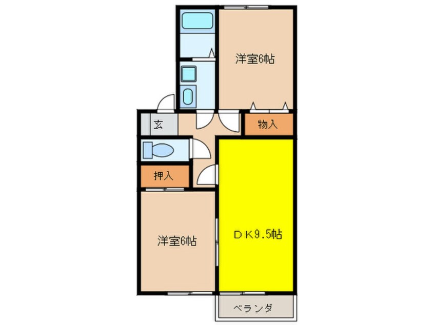 間取図 エスポワール・アイ