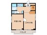 富士レイホ－ビル第５ 1LDKの間取り