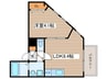 Cherim Luce 新瑞橋 1LDKの間取り