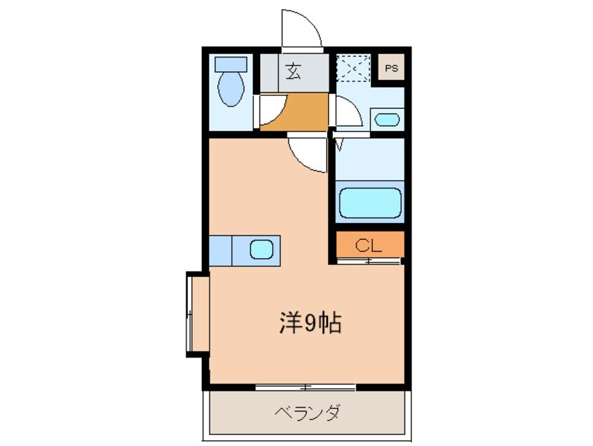 間取図 柿の木坂