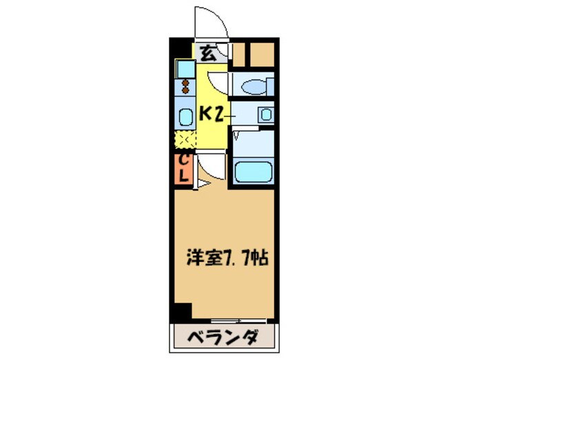 間取図 グリ－ンセブン