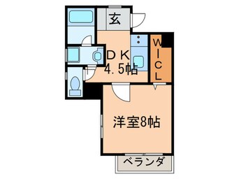 間取図 プルマージュ本郷