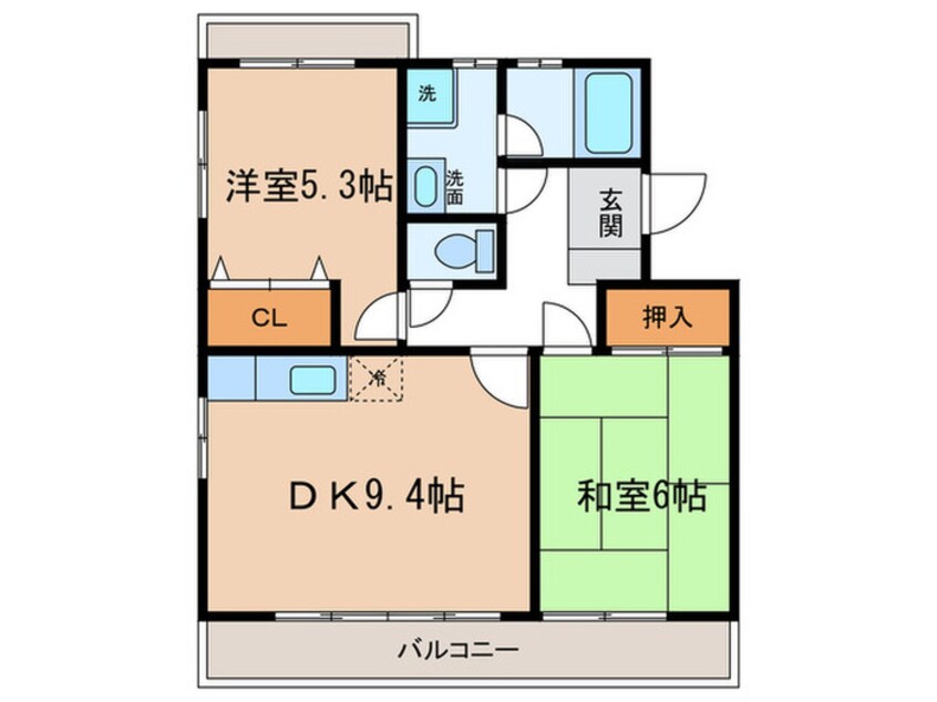 間取図 グランデュア小塚