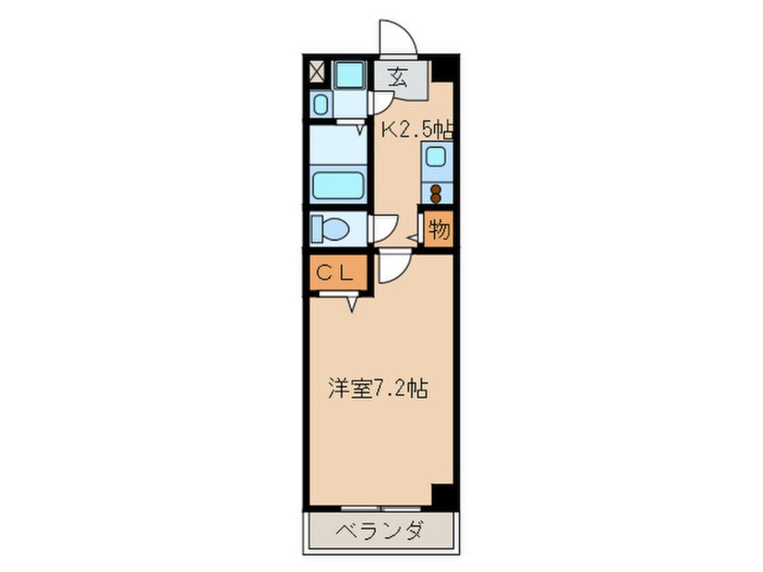 間取図 プラウランド小牧