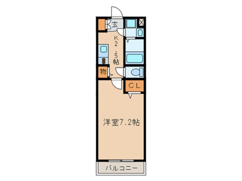 間取図 プラウランド小牧