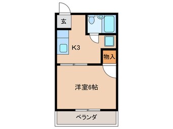 間取図 コーポ加藤Ⅲ