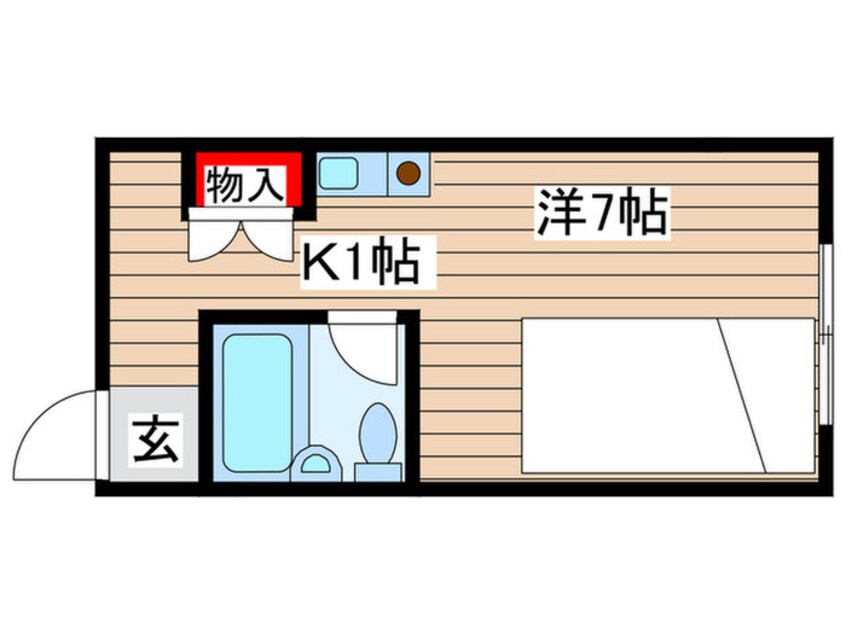 間取図 名豊元八事二番館