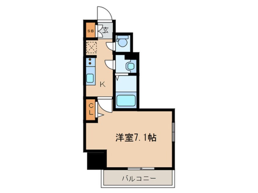 間取図 ディアレイシャス金山