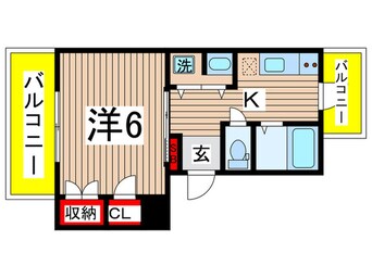 間取図 ブルーデル千種