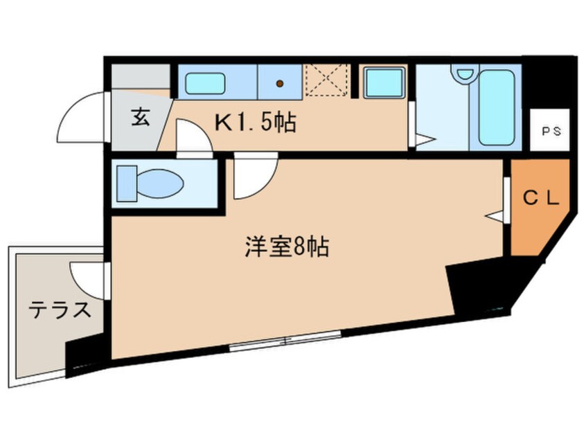 間取図 グランフォ－ト那古野