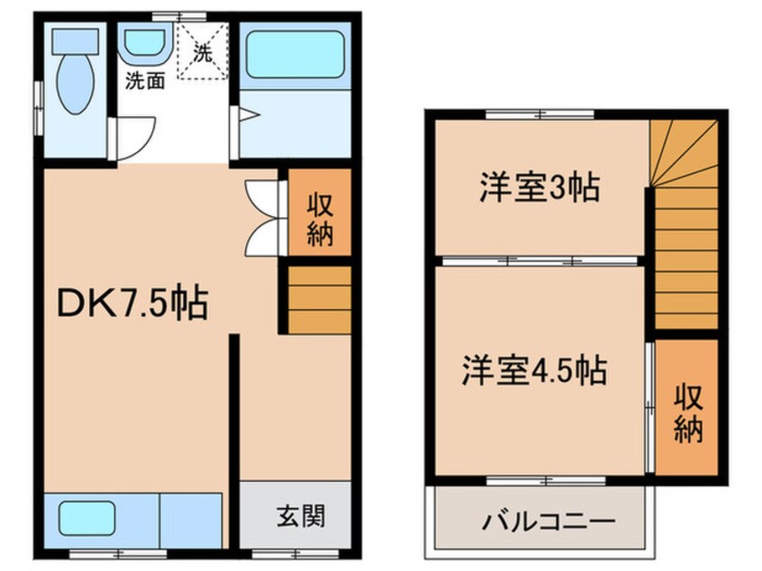 間取図 大治町中島のお家