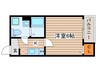 アークソレイユ山王 1Kの間取り
