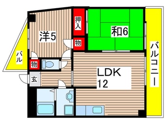 間取図 リバ－サイドビュ－