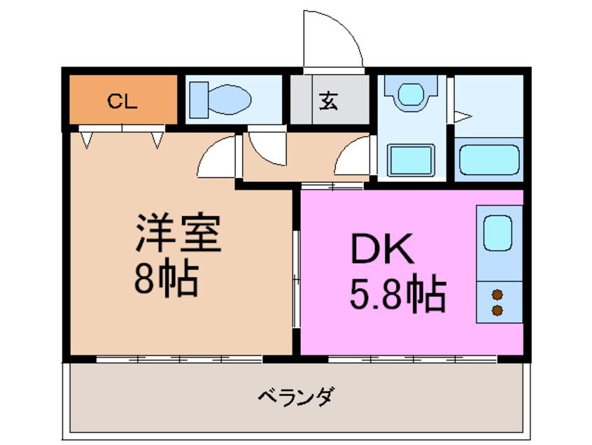 間取図 ヒルズ雅