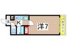 LIFE壱番館 1Kの間取り