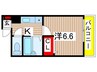 LIFE壱番館 1Kの間取り