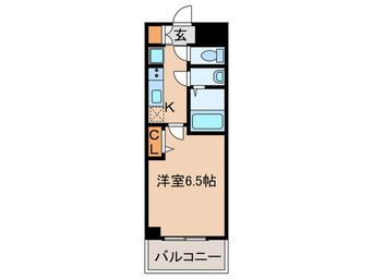 間取図 ﾌｧｽﾃｰﾄ名古屋駅前ﾄﾞﾘｰﾑ(1002)