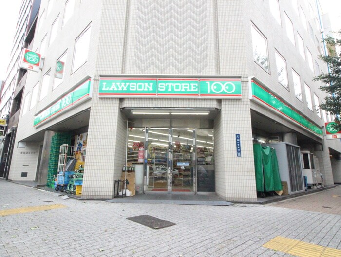 ローソンストア100 栄三蔵通店(コンビニ)まで142m 御園パレス