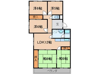 間取図 Ｌｅ・Ｐｏｒｔ