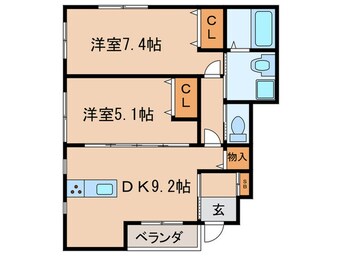 間取図 ベリアストア