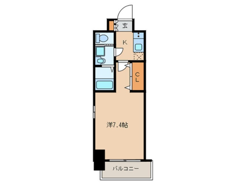 間取図 S-RESIDENCE名駅南