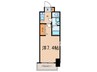 S-RESIDENCE名駅南 1Kの間取り