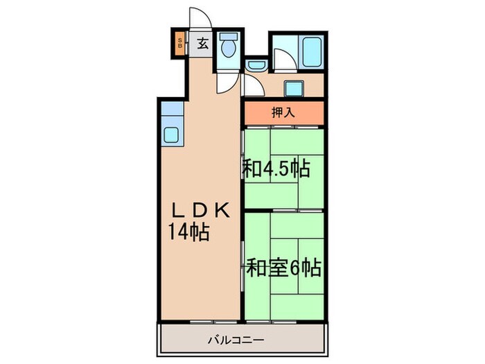 間取り図 第一ハイネス本郷